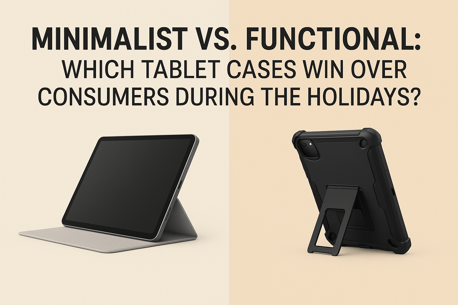Minimalist vs. Functional: Which Tablet Cases Win Over Consumers During the Holidays?
