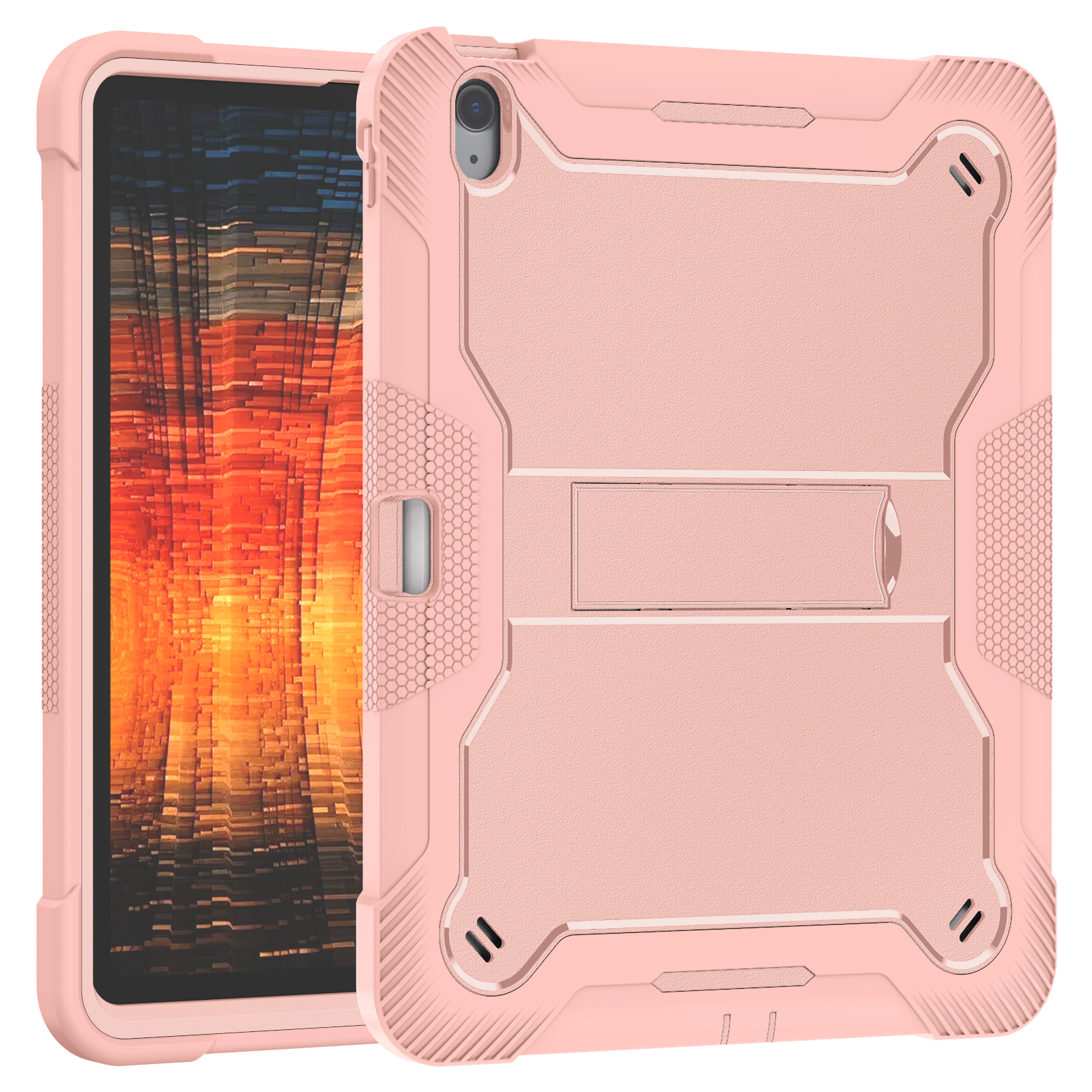TOZIZO Rose Gold Protective Case for iPad Air 13 with Foldable Landscape Stand | Retail, Corporate Gift & Wholesale Supply