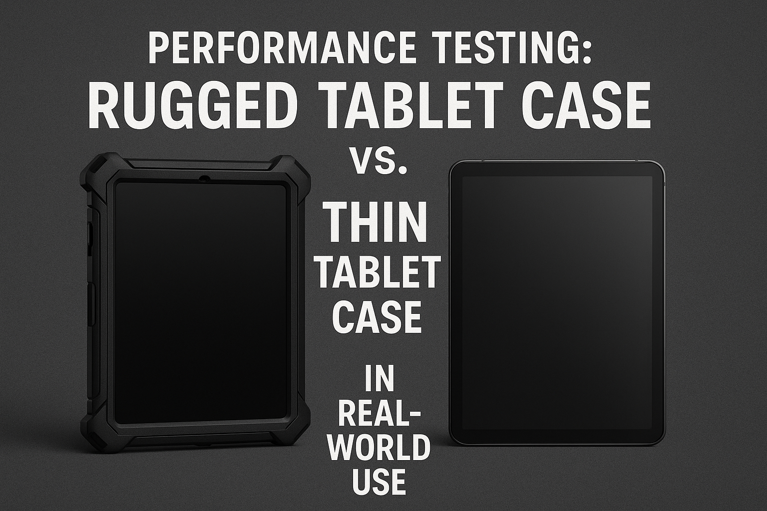 Performance Testing: Rugged Tablet Case vs. Thin Tablet Case in Real-World Use