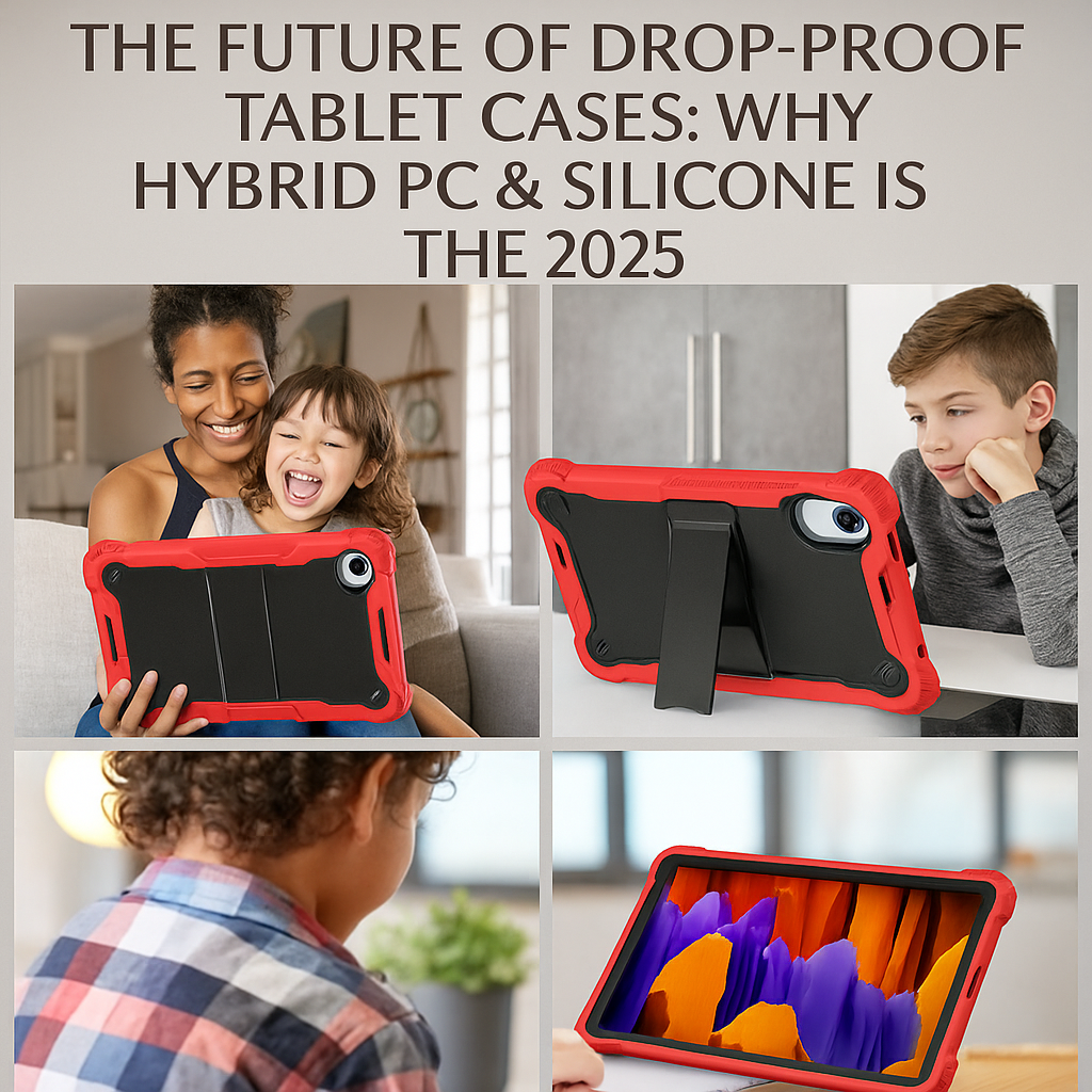 The Future of Drop-Proof Tablet Cases: Why Hybrid PC & Silicone Is the 2025 Trend