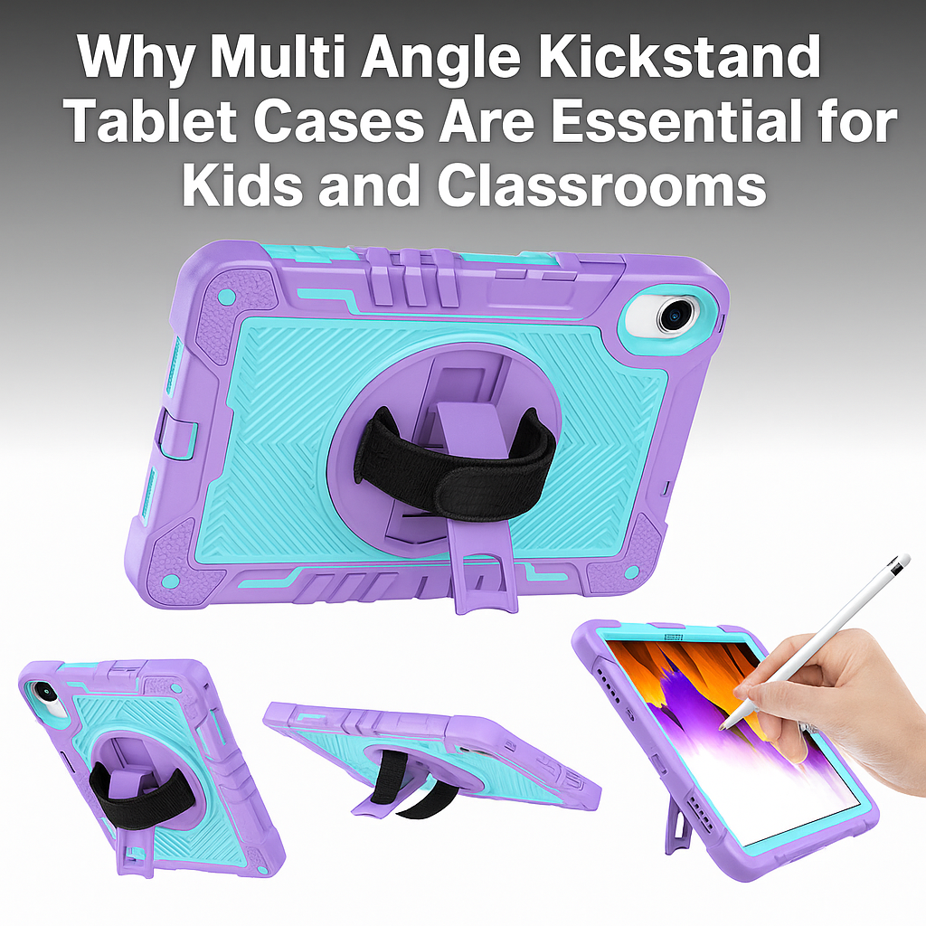 Why Multi Angle Kickstand Tablet Cases Are Essential for Kids and Classrooms