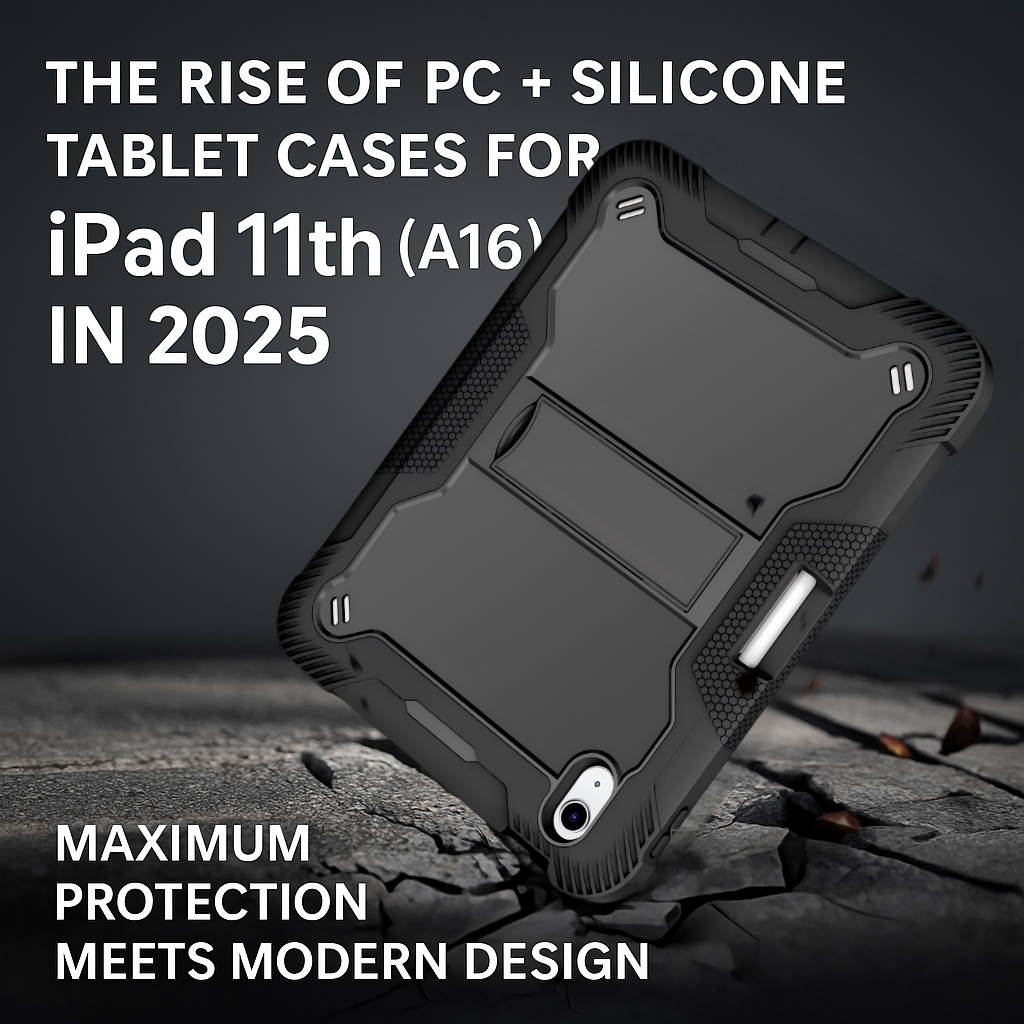 The Rise of PC + Silicone Tablet Cases for iPad 11th (A16) in 2025: Maximum Protection Meets Modern Design