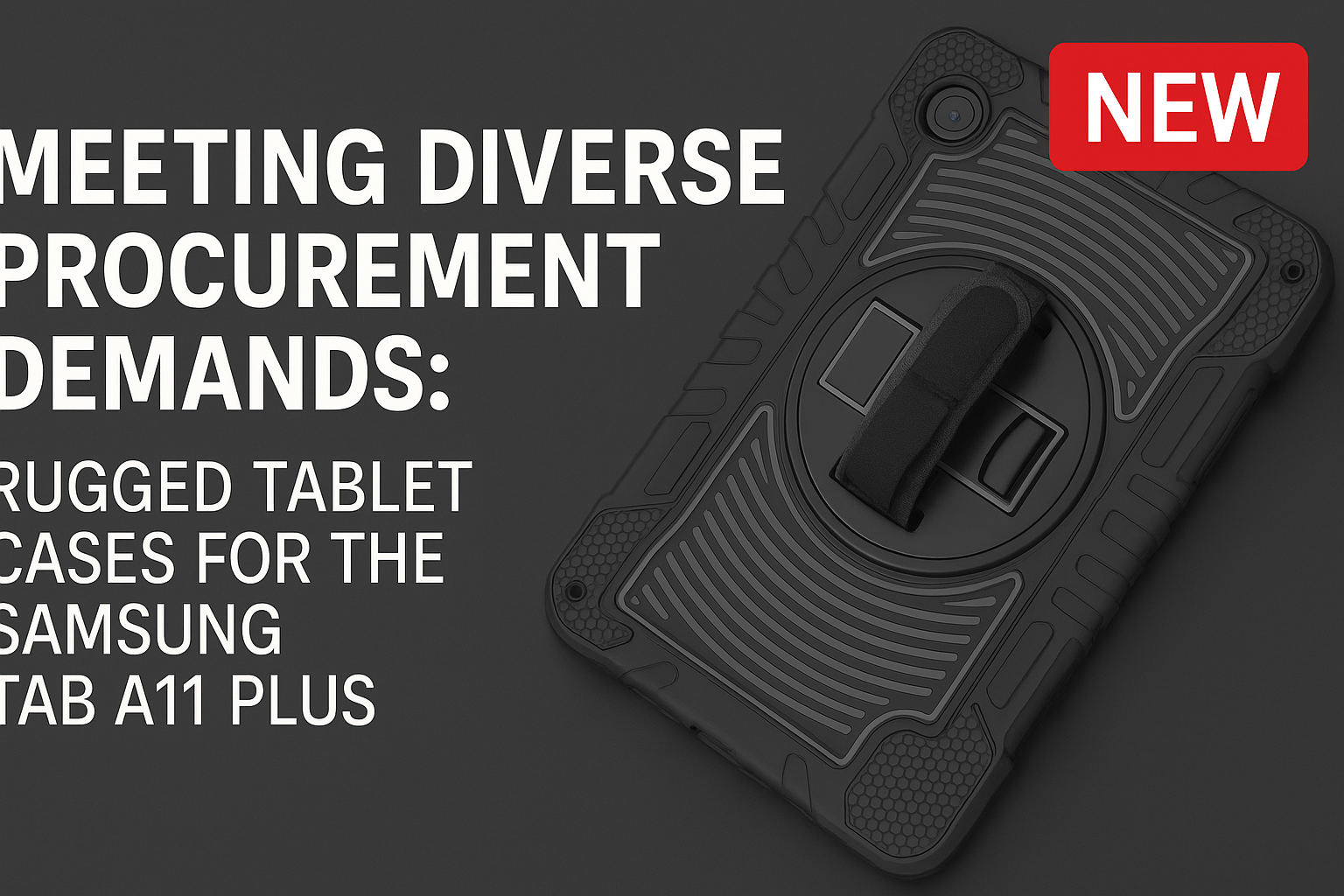 Meeting Diverse Procurement Demands: Rugged Tablet Cases for the Samsung Tab A11 Plus