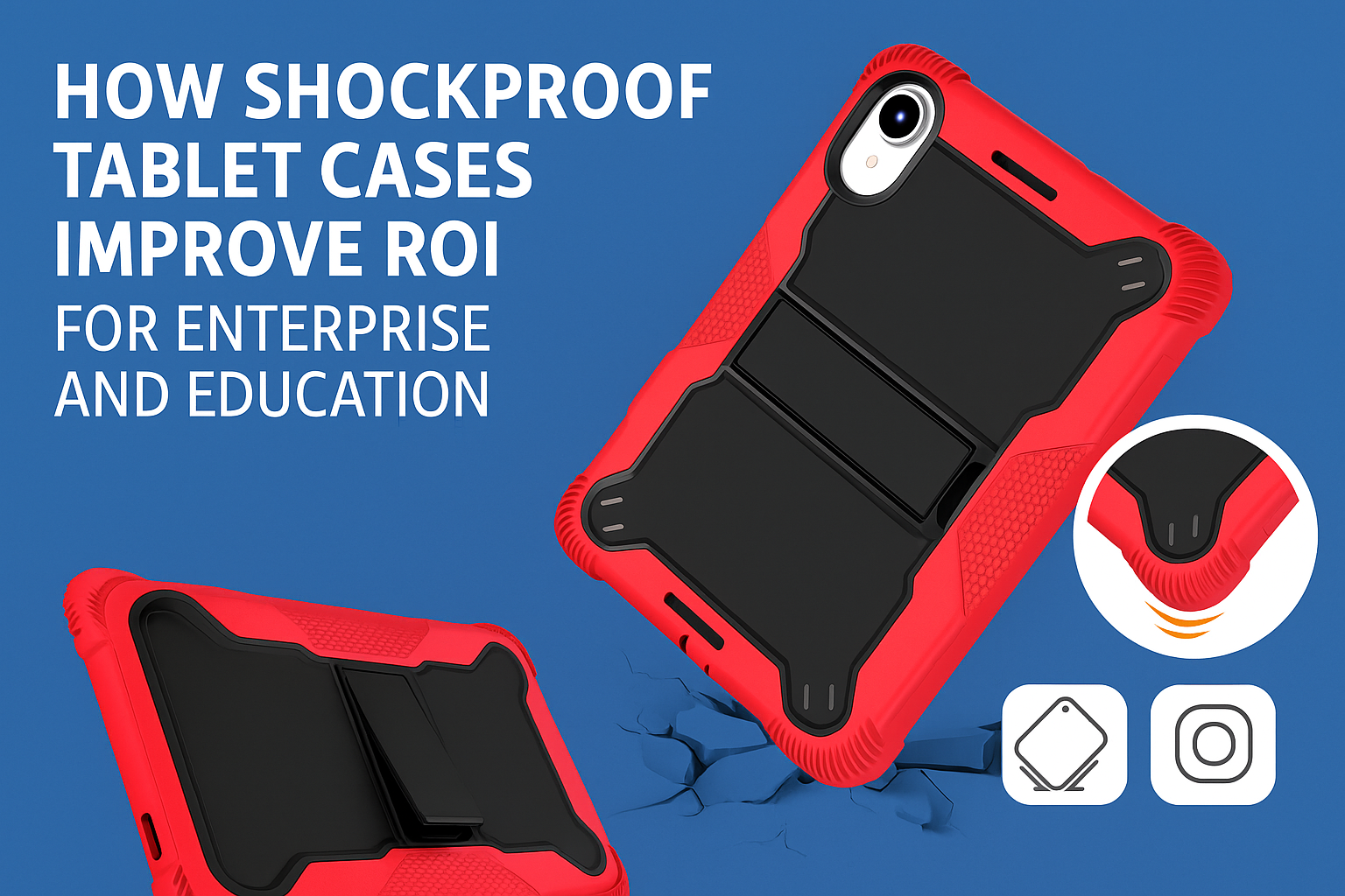How Shockproof Tablet Cases Improve ROI for Enterprise and Education