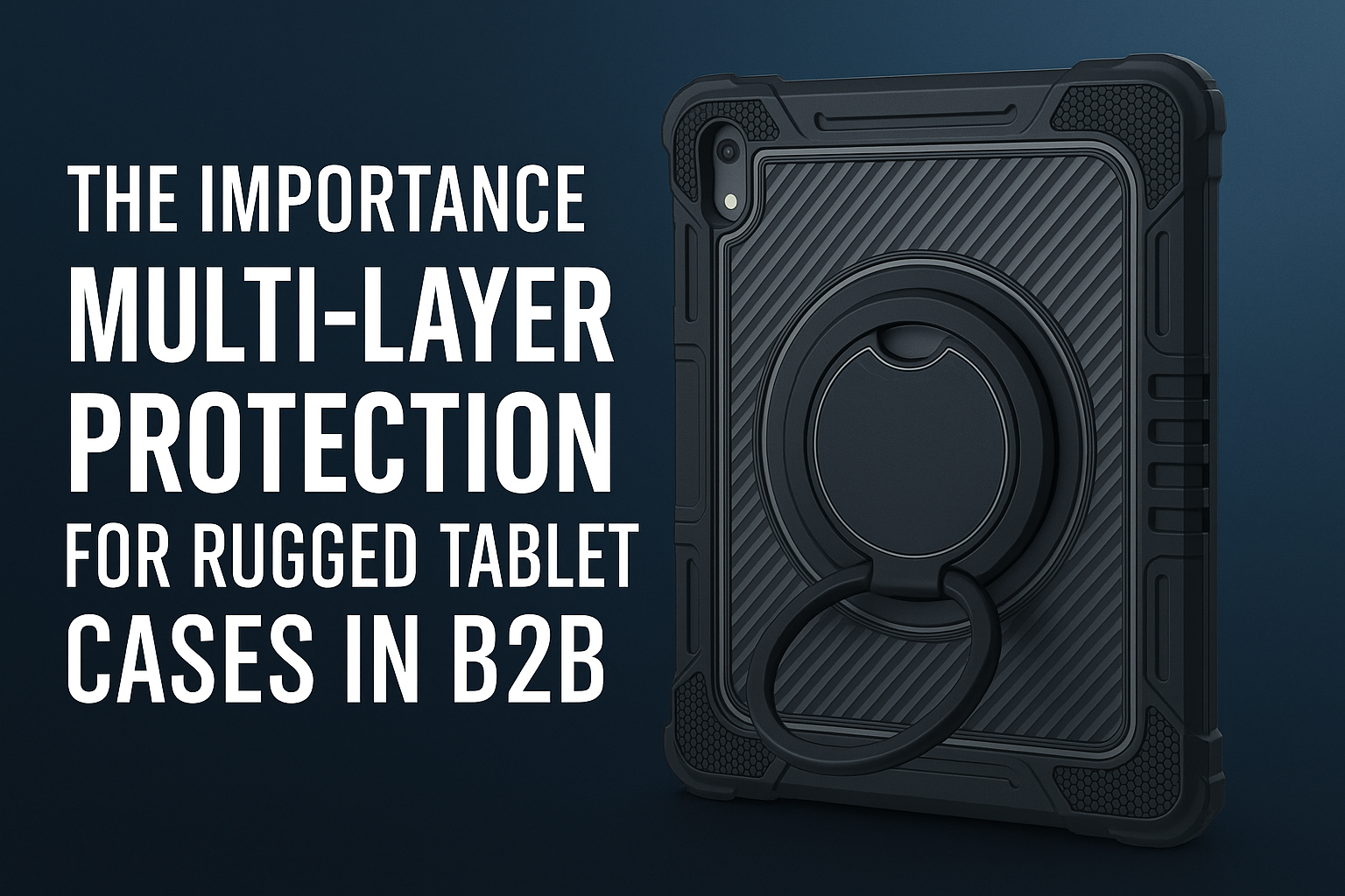 The Value of Multi-Layer Rugged Tablet Cases for B2B Clients
