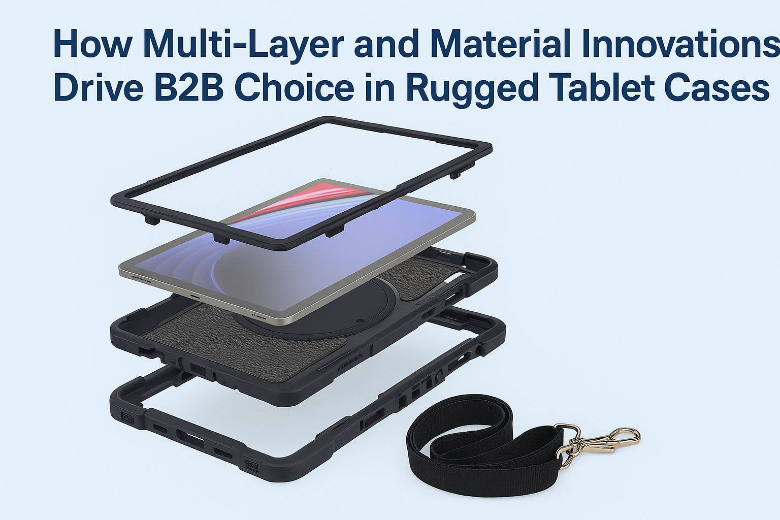 How Material and Multi-Layer Innovation Influence B2B Rugged Tablet Case Choices