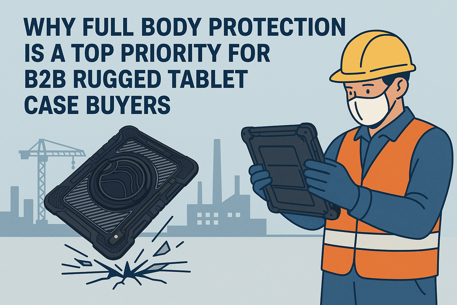 Full Body Protection: The B2B Standard for Rugged Tablet Cases