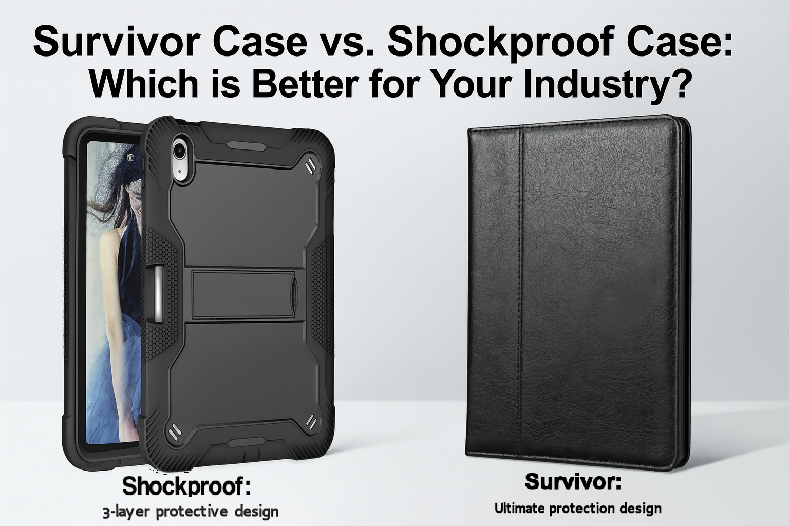 Survivor Case vs Shockproof Case: Which is Better for Your Industry?