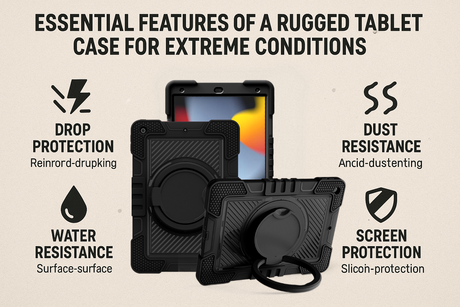 Essential Features of a Rugged Tablet Case for Extreme Conditions