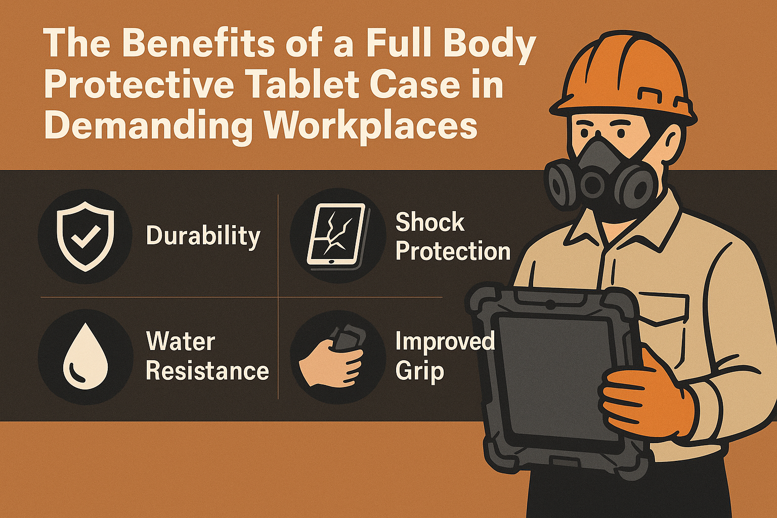 The Benefits of a Full Body Protective Tablet Case in Demanding Workplaces
