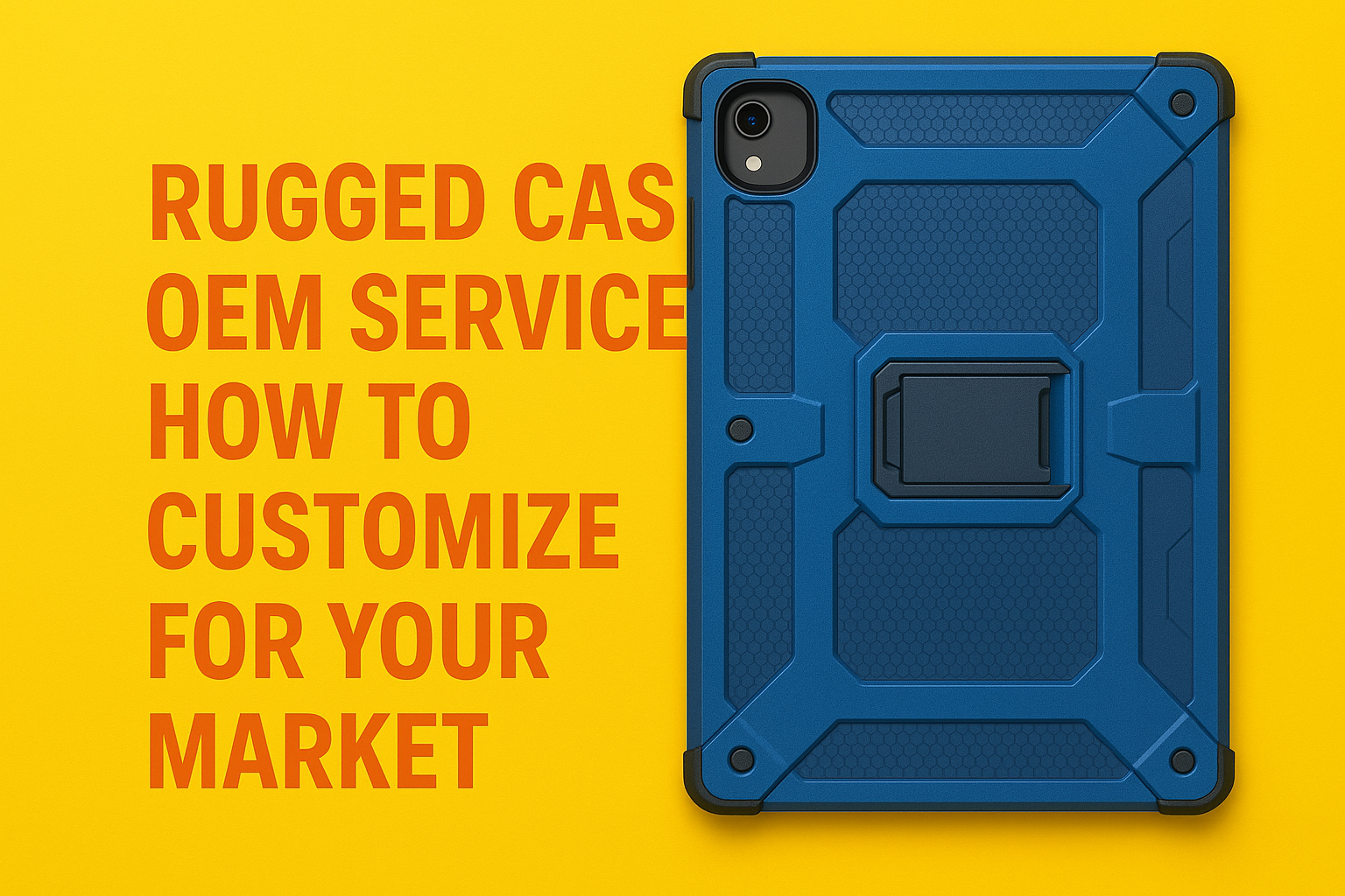 Rugged Case OEM Services: How to Customize for Your Market