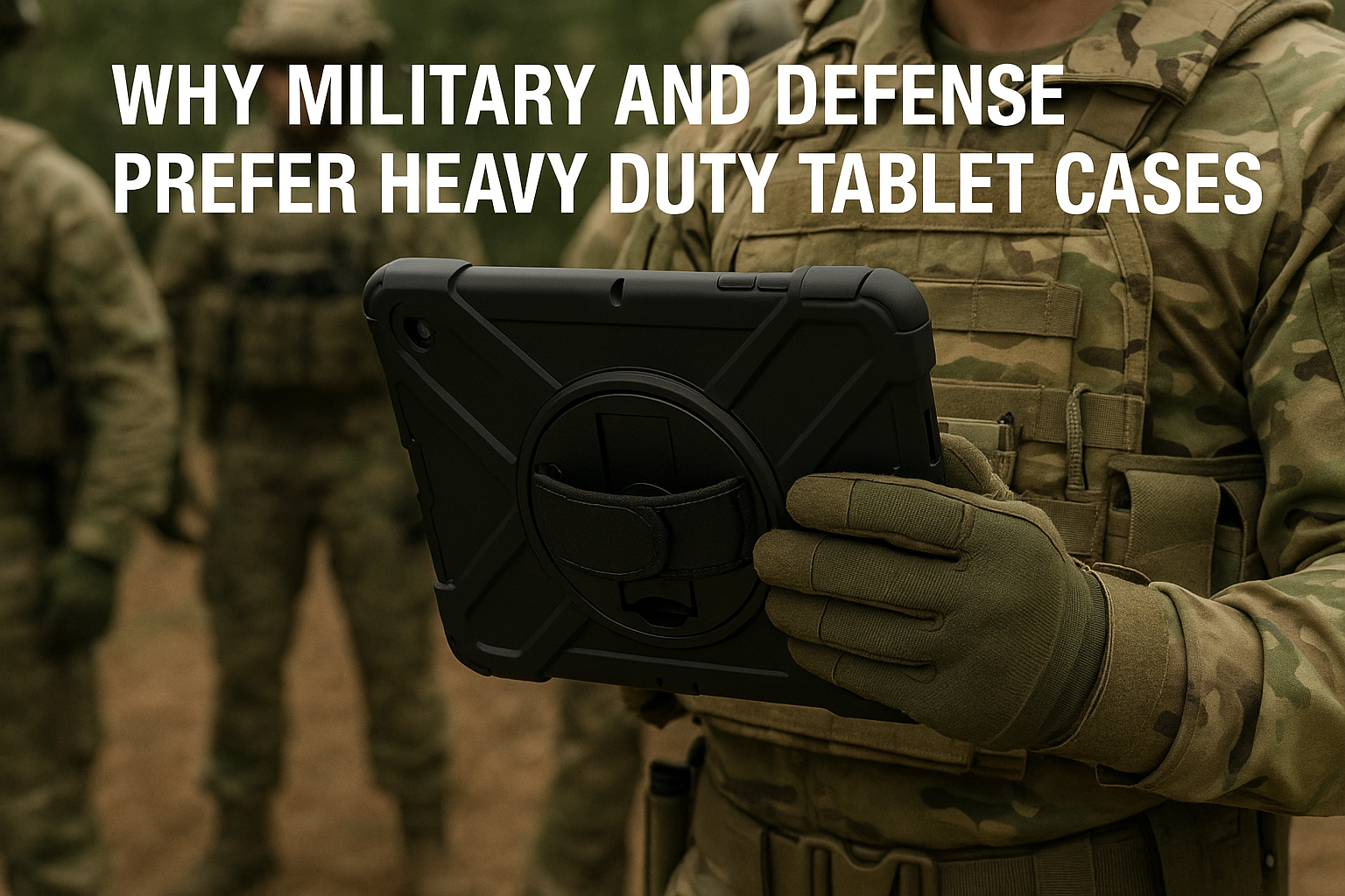 Why Military and Defense Prefer Heavy Duty Tablet Cases