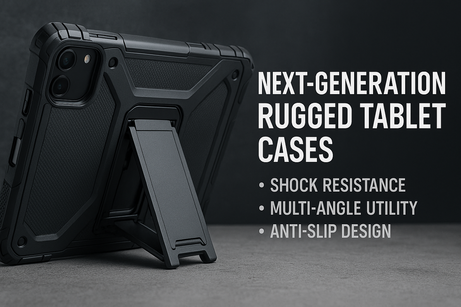 Shock Resistant, Multi-Angle, and Anti-Slip Rugged Tablet Cases: Market Growth and Future Directions