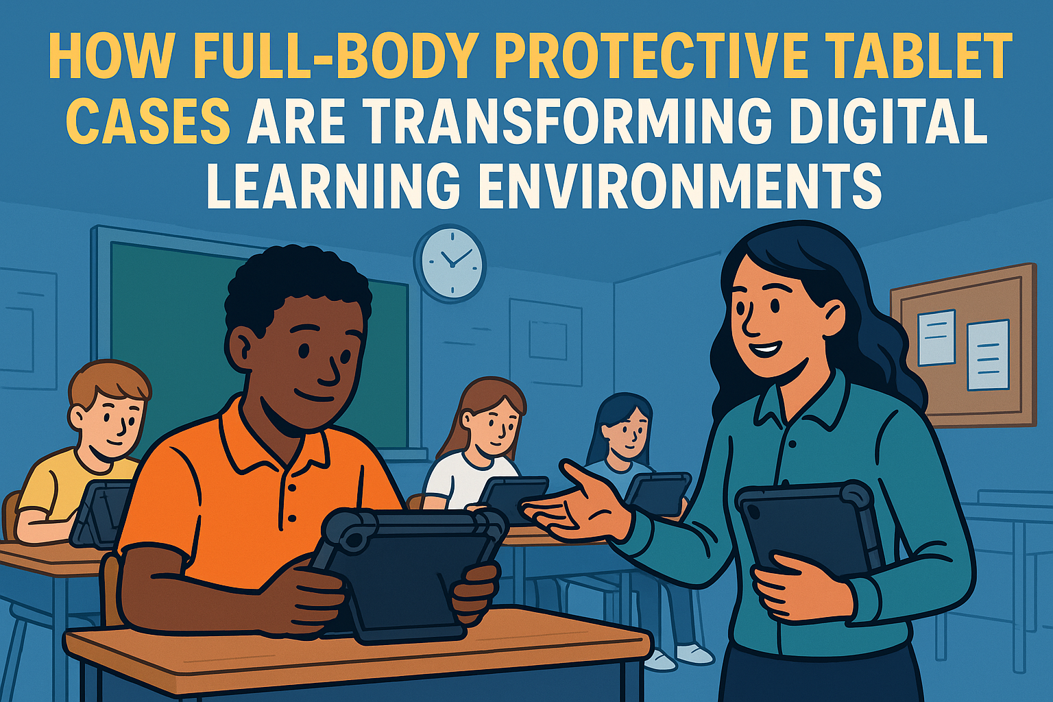 How Full Body Protective Tablet Cases Are Transforming Digital Learning Environments