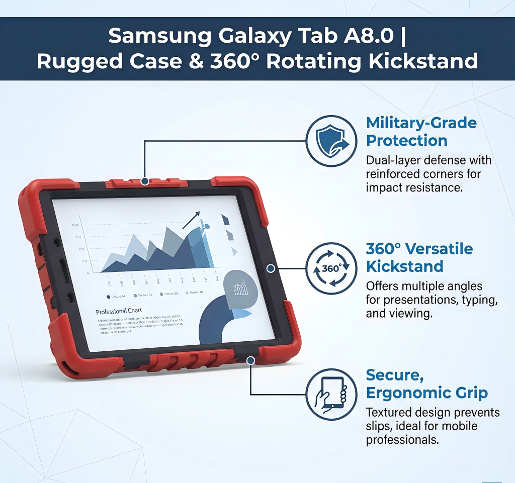 Enhancing Family Safety and Entertainment: Samsung Tab A 8.0 Tablet Cases at Home