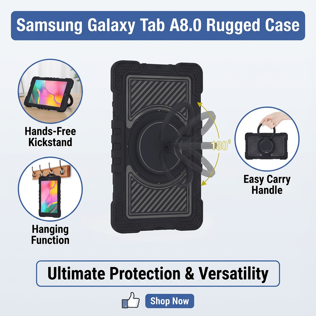 Boosting Safety and Efficiency: Samsung Tab A 8.0 Tablet Cases in Logistics & Warehousing
