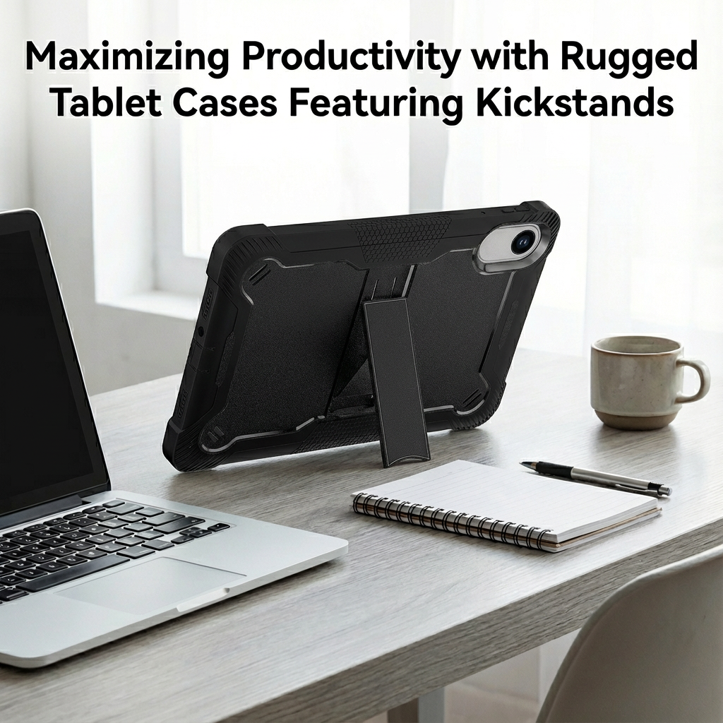 Maximizing Productivity with Rugged Tablet Cases Featuring Kickstands