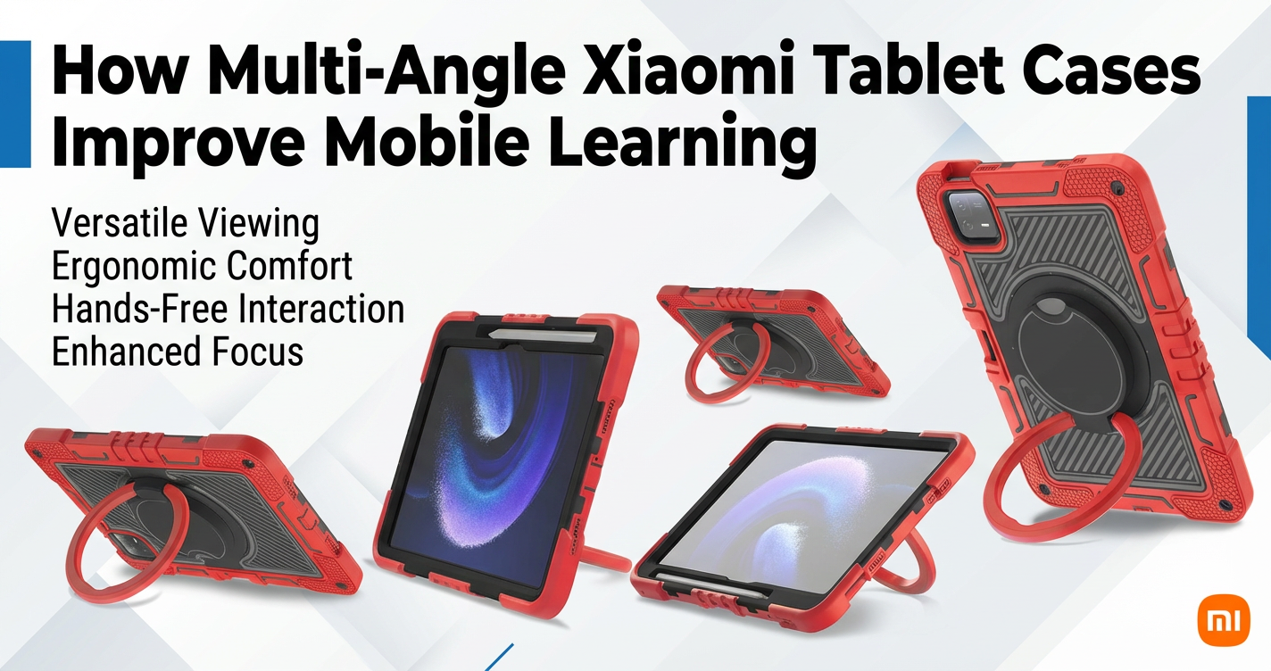 How Multi-Angle Xiaomi Tablet Cases Improve Mobile Learning