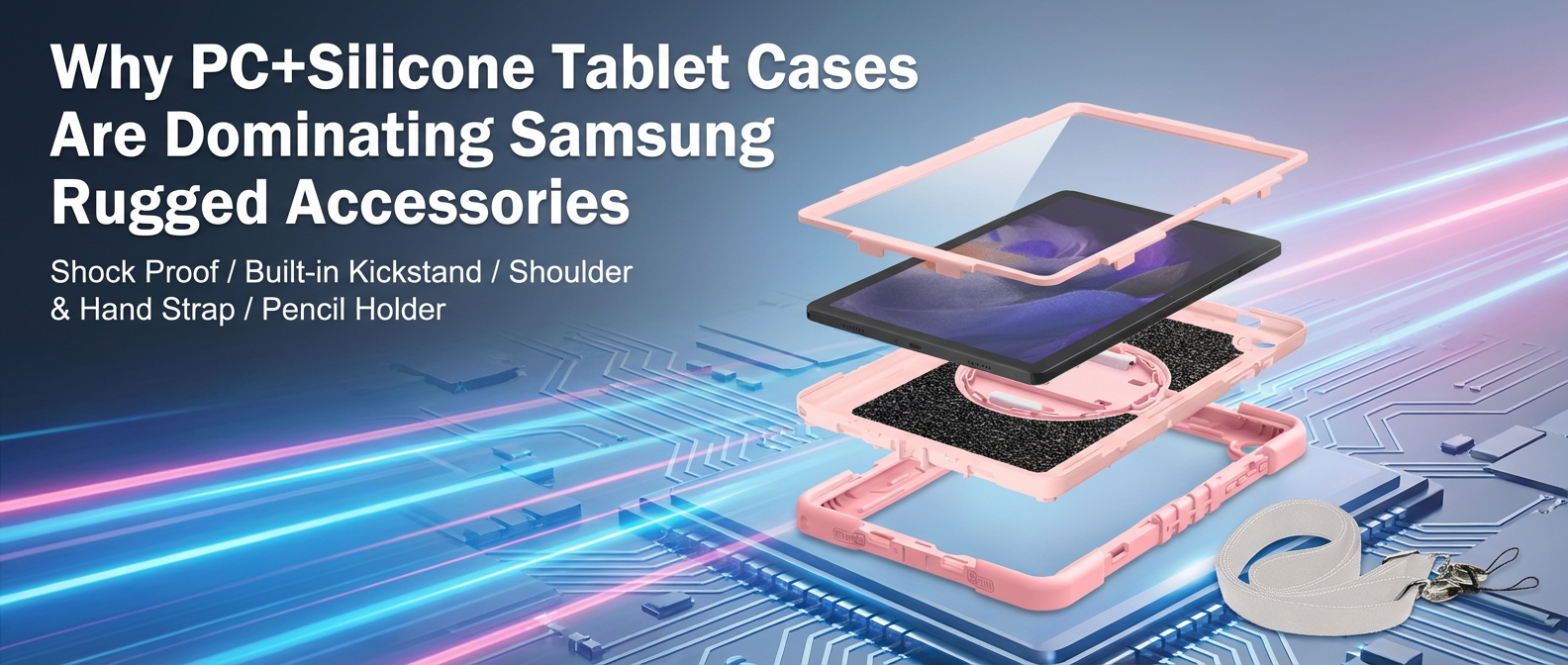 Why PC+Silicone Tablet Cases Are Dominating Samsung Rugged Accessories