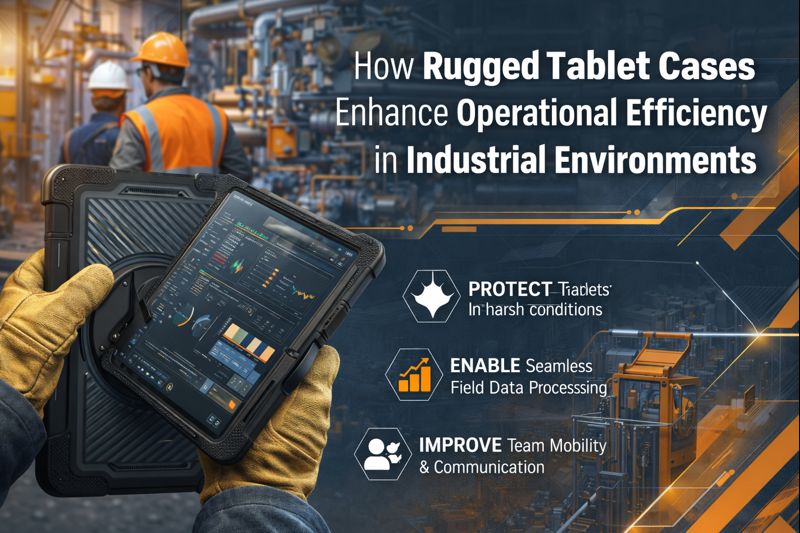 Rugged Tablet Cases in Industrial Operations: Boosting Efficiency