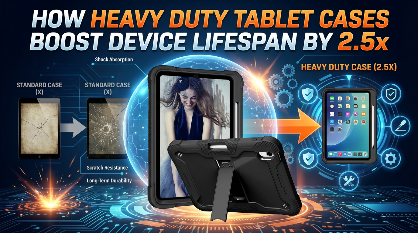 How Heavy Duty Tablet Cases Boost Device Lifespan by 2.5x