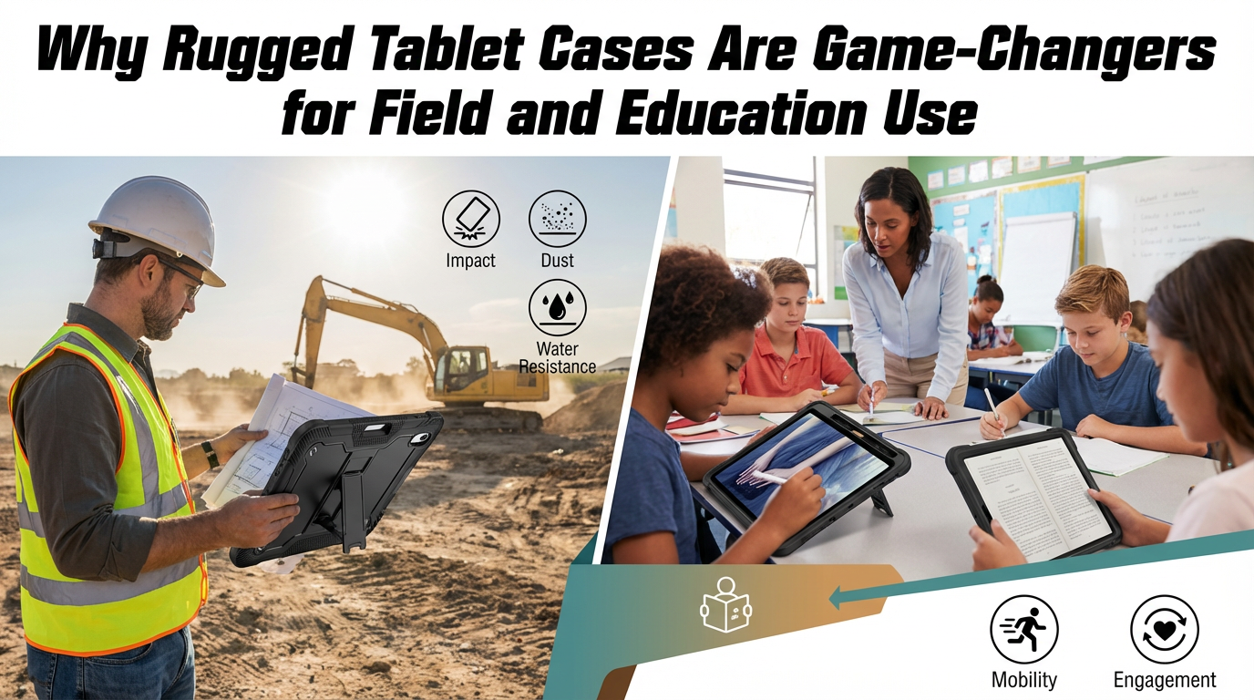 Why Rugged Tablet Cases Are Game-Changers for Field and Education Use