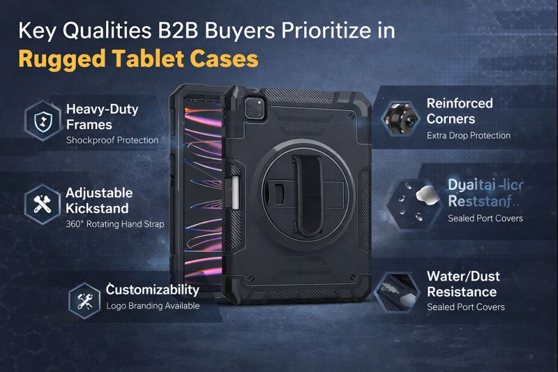 Key Qualities B2B Buyers Prioritize in Rugged Tablet Cases