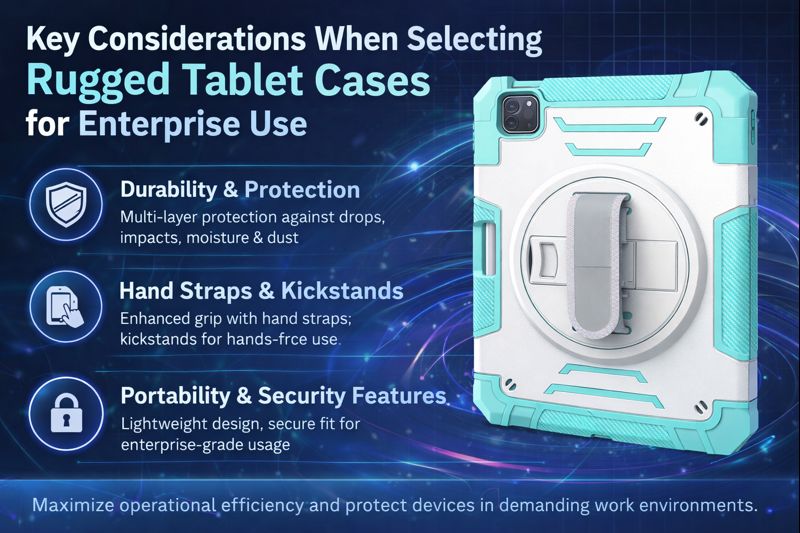 Key Considerations When Selecting Rugged Tablet Cases for Enterprise Use