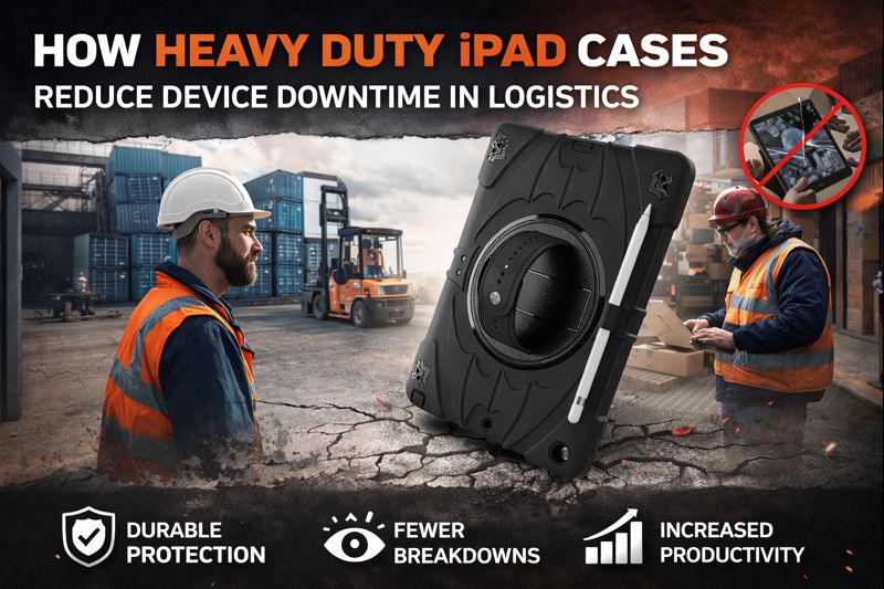 How Heavy Duty iPad Cases Reduce Downtime in Logistics Operations