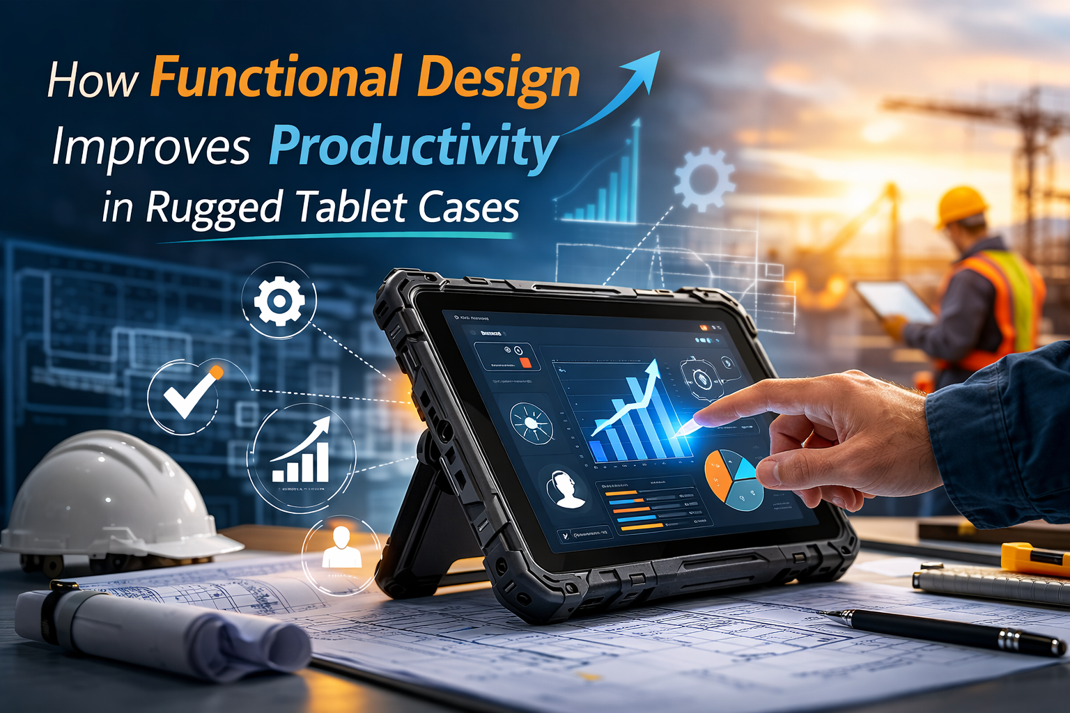 How Functional Design Improves Productivity in Rugged Tablet Cases