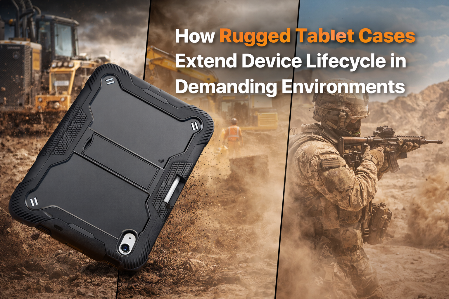 How Rugged Tablet Cases Extend Device Lifecycle in Demanding Environments