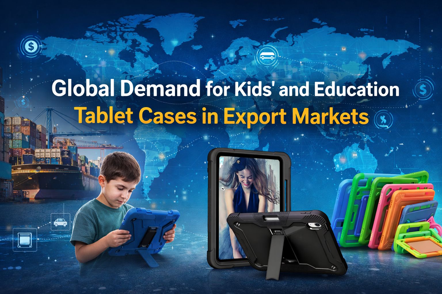 Global Demand for Kids Education Tablet Cases in Export Markets