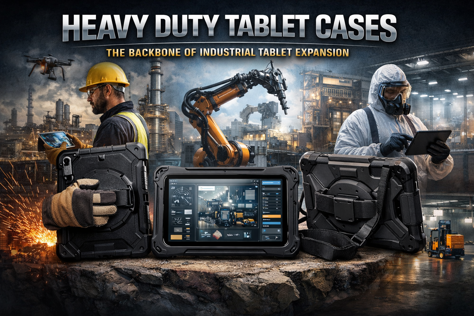 Heavy Duty Tablet Cases: The Backbone of Industrial Tablet Expansion