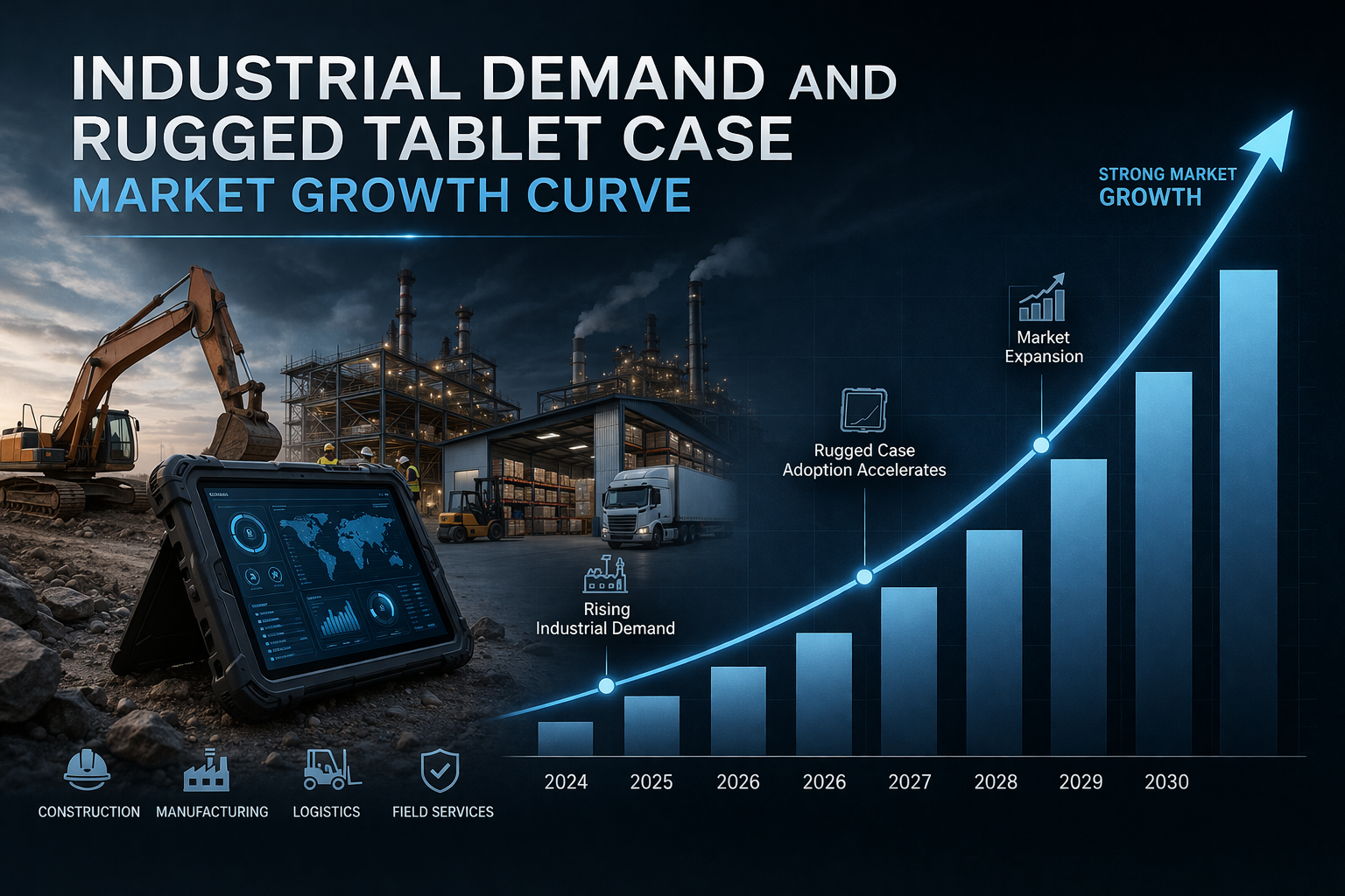 Rugged Tablet Case Market Growth Curve Analysis in Industrial Demand