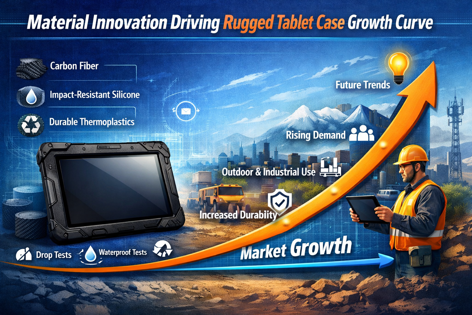Material Innovation and Rugged Case Market Growth Curve