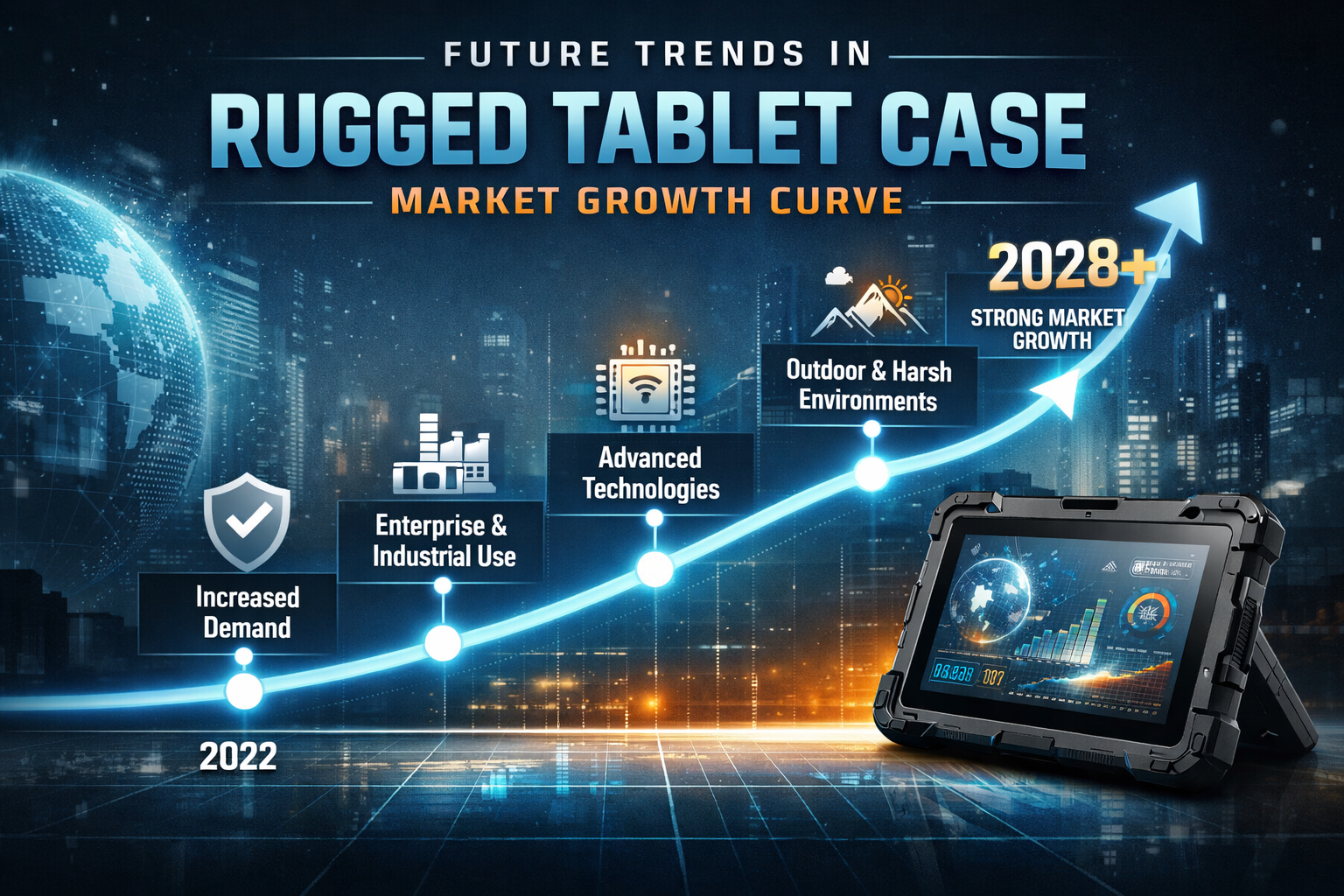 Future Growth Curve of Heavy Duty Rugged Tablet Case Market