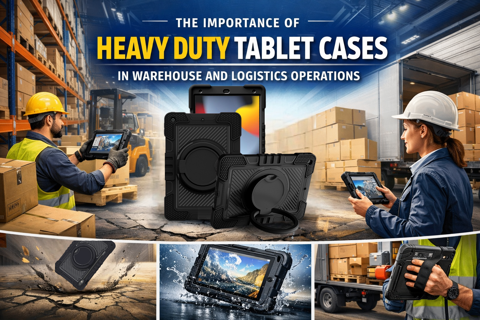The Importance of Heavy Duty Tablet Cases in Warehouse and Logistics Operations