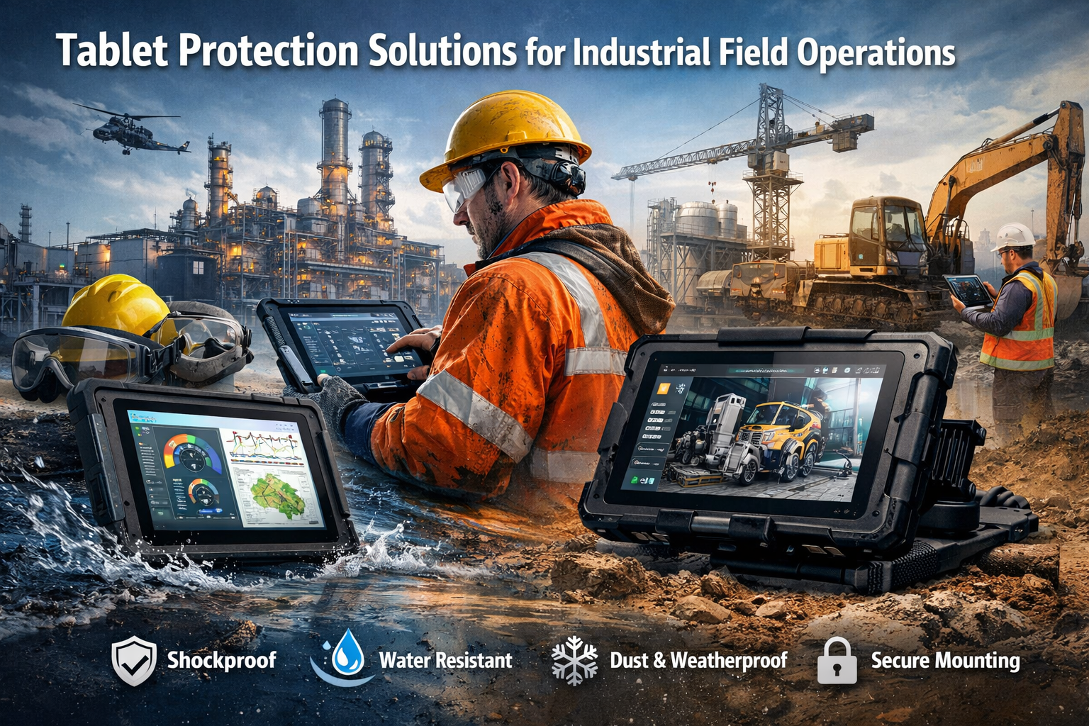 Tablet Protection Solutions for Industrial Field Operations