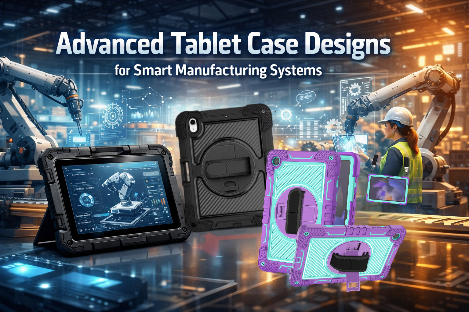 Advanced Tablet Case Designs for Smart Manufacturing Systems