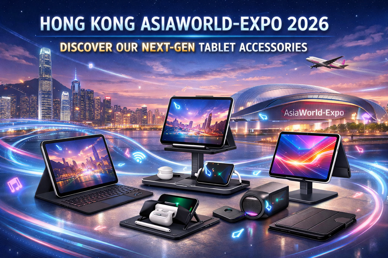 Hong Kong AsiaWorld-Expo 2026: Discover Our Next-Gen Tablet Accessories