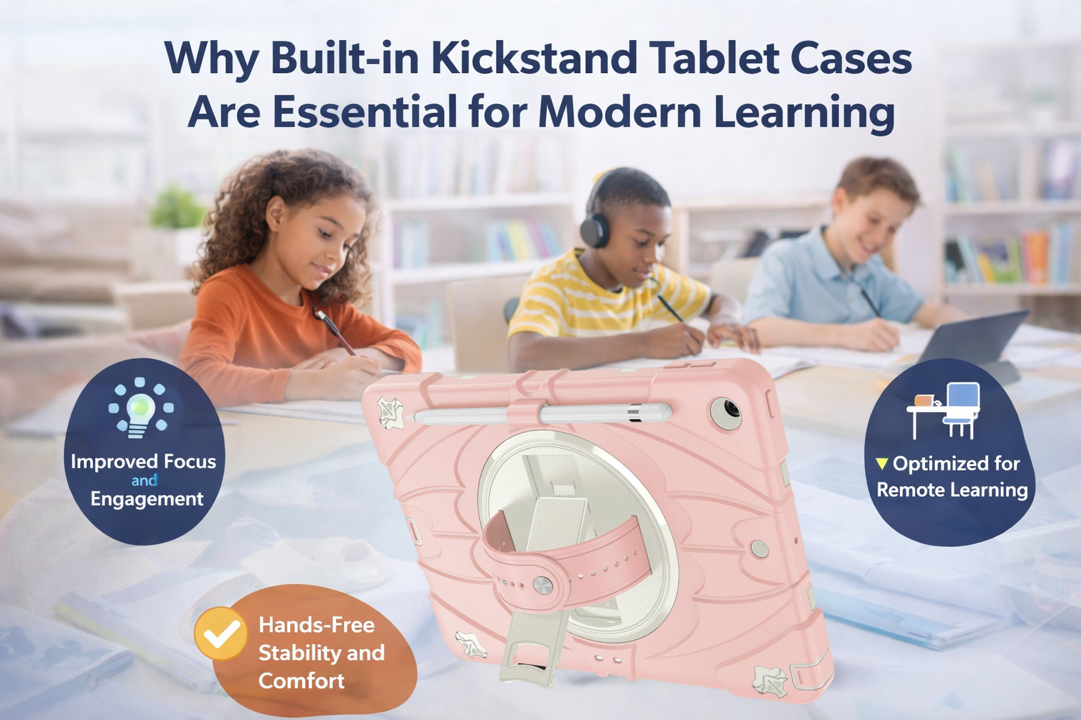 Why Built-in Kickstand Tablet Cases Are Essential for Modern Learning
