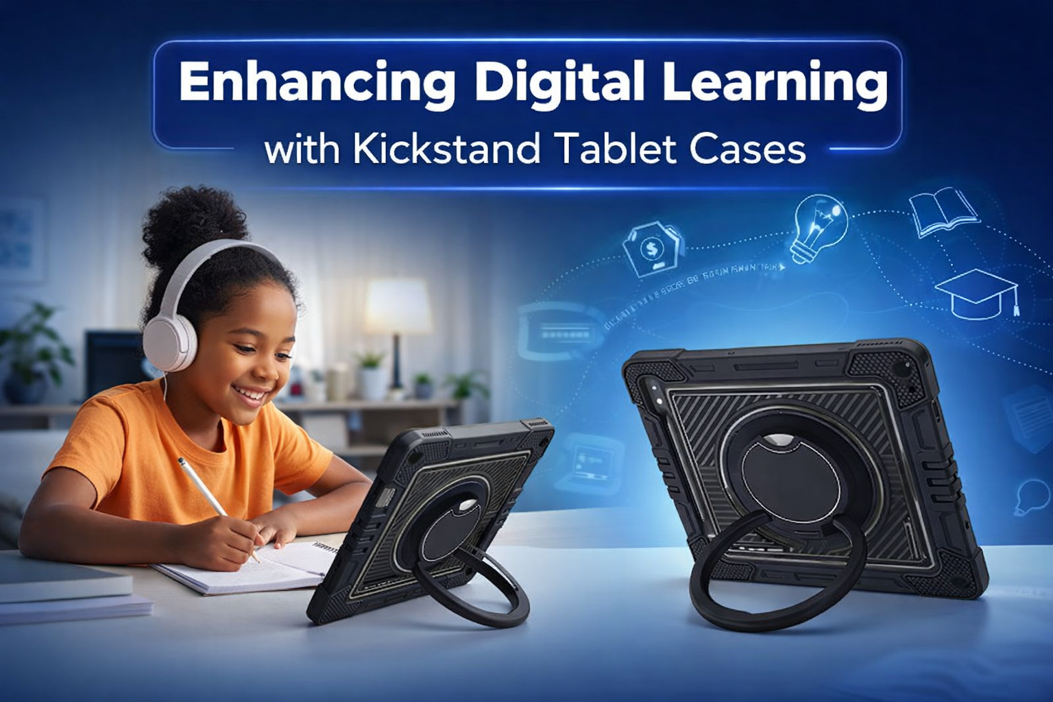 Enhancing Digital Learning with Kickstand Tablet Cases