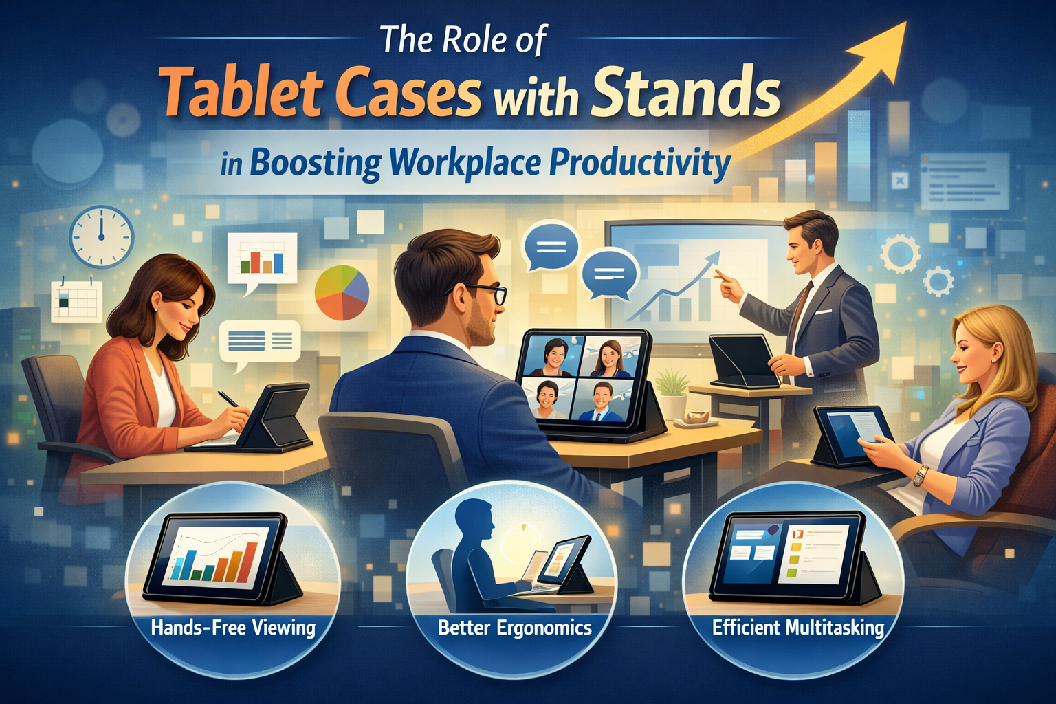 The Role of Tablet Cases with Stands in Boosting Workplace Productivity