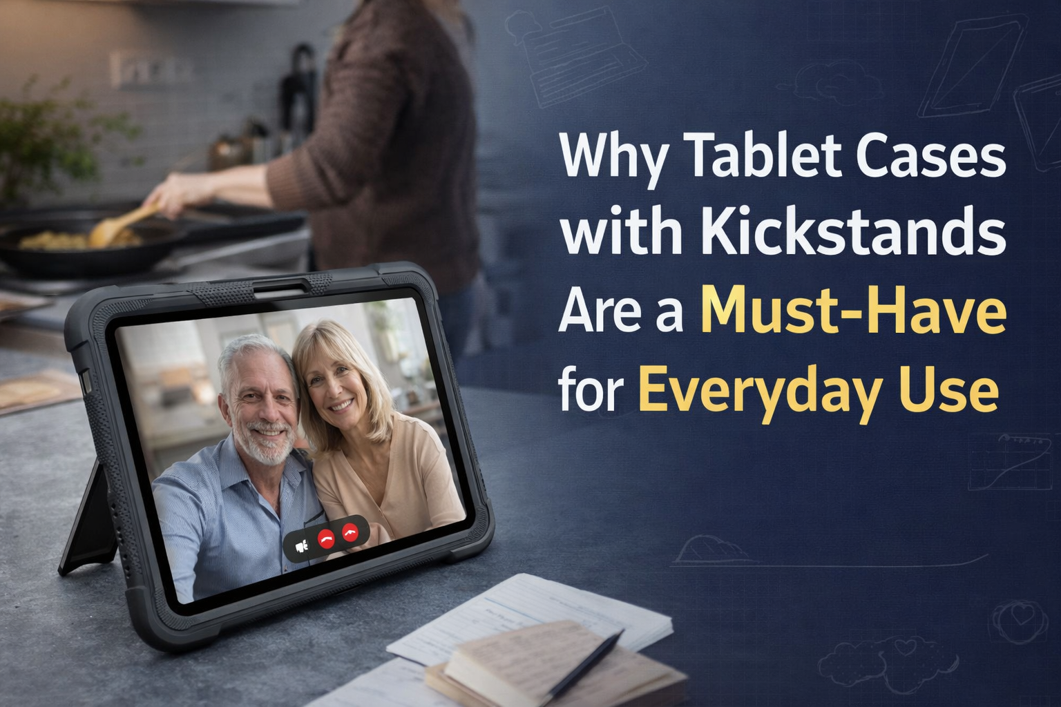 Why Tablet Cases with Kickstands Are a Must-Have for Everyday Use