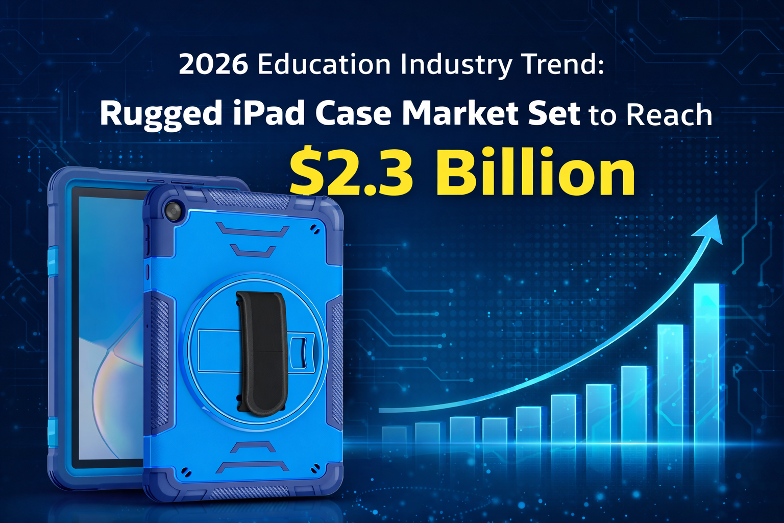 2026 Education Industry Trend: Rugged iPad Case Market Set to Reach $2.3 Billion