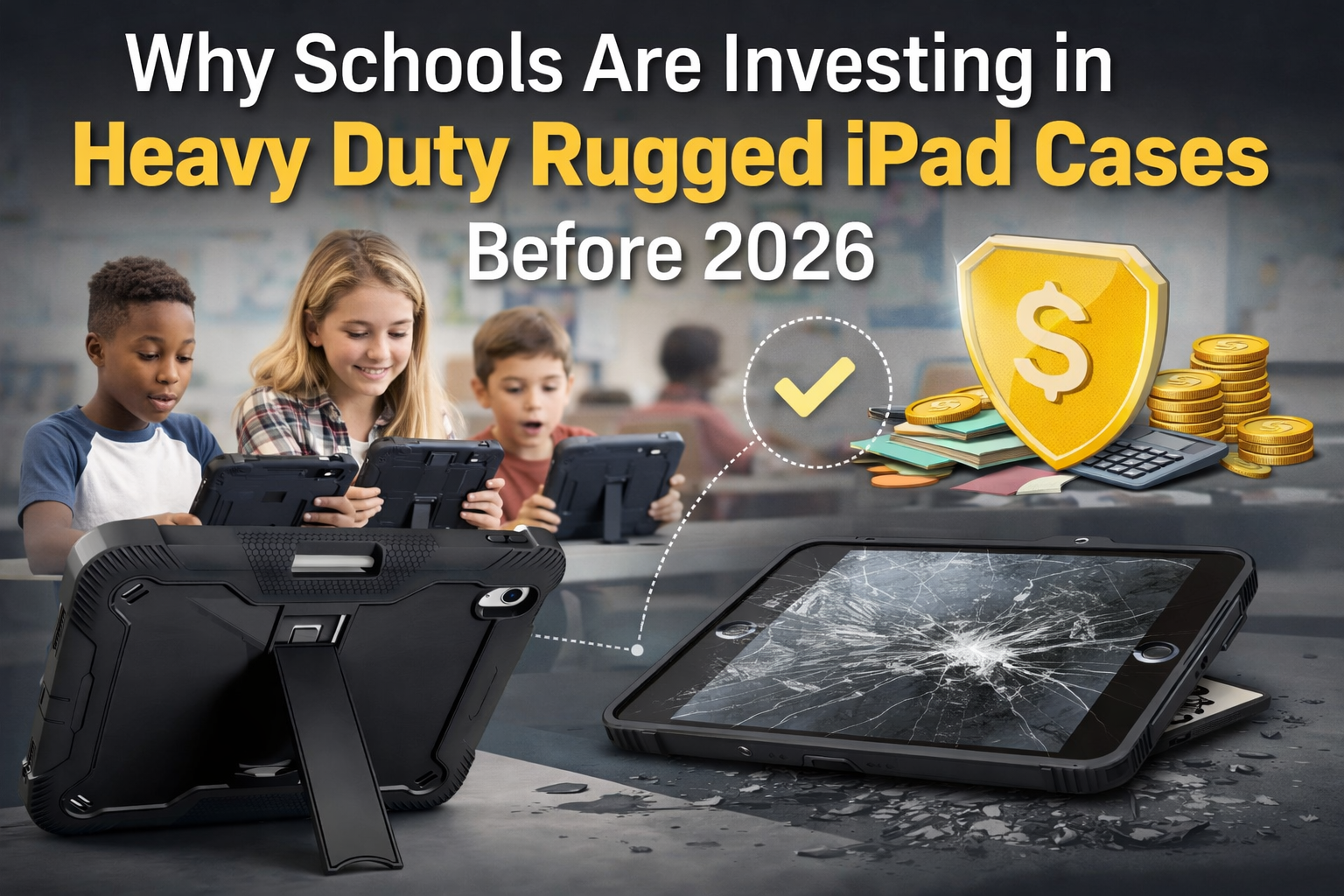 Why Schools Are Investing in Heavy Duty Rugged iPad Cases Before 2026