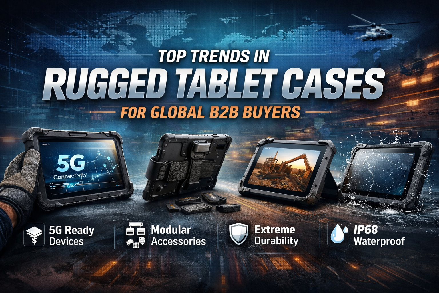 Why B2B Buyers Prefer Shockproof Tablet Cases