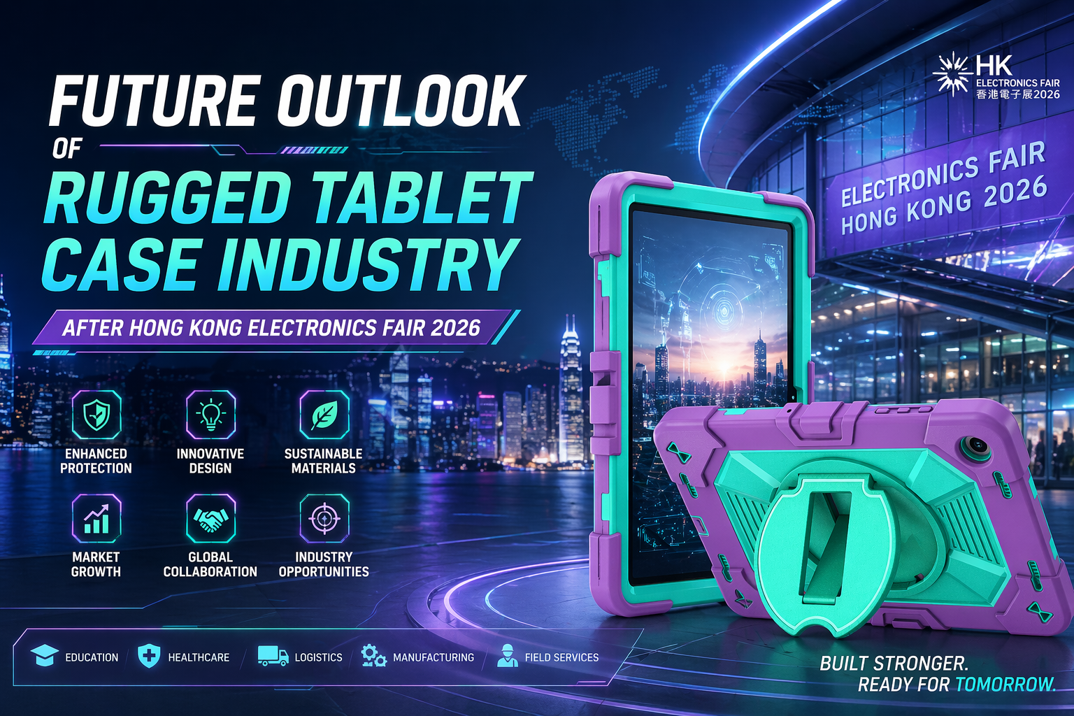 Future Outlook of Rugged Tablet Case Industry After Hong Kong Electronics Fair 2026