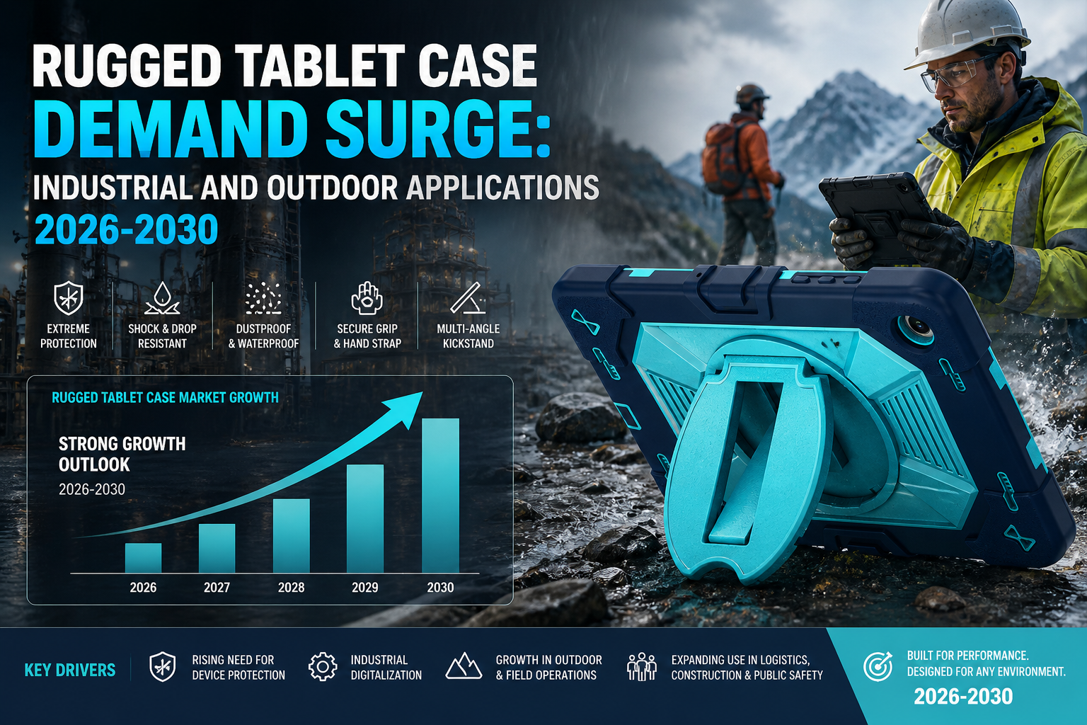 Rugged Tablet Case Demand Surge: Industrial and Outdoor Applications 2026-2030