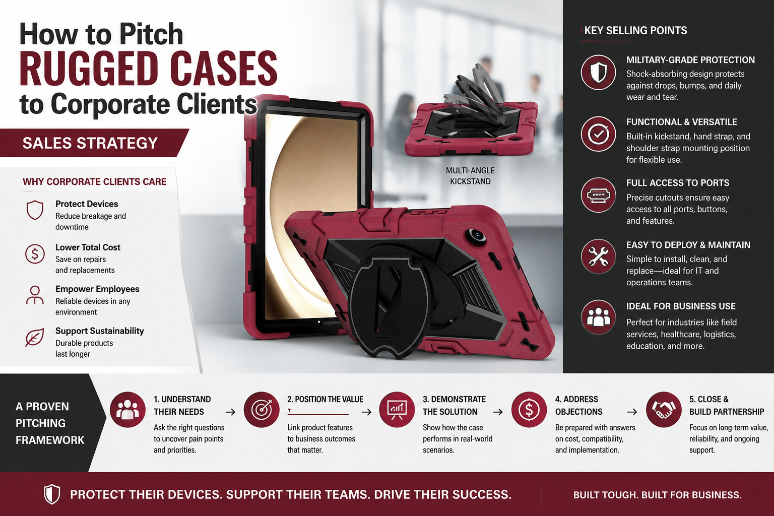 How to Pitch Rugged Cases to Corporate Clients (Sales Strategy)